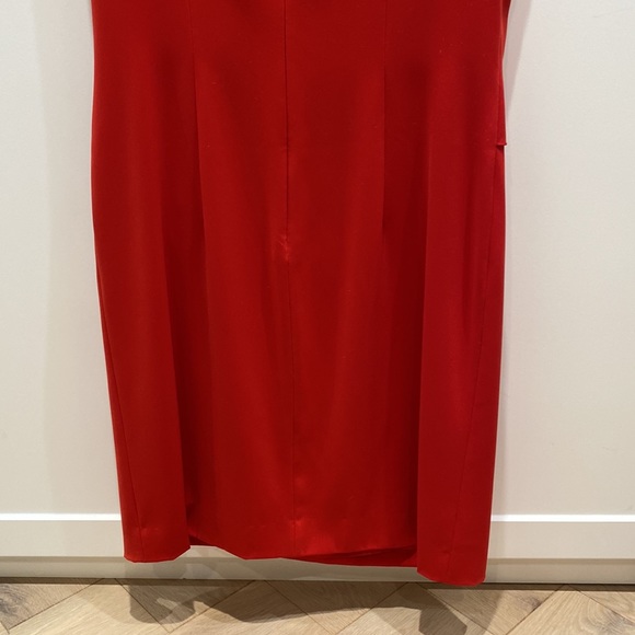 MOSCHINO CHEAP AND CHIC red dress s 10 - Picture 6 of 13